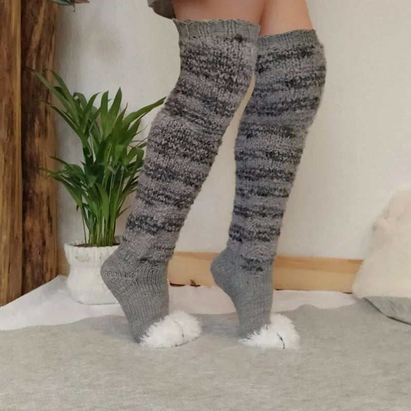 Purfect Cat Paw Leg Warmer Socks