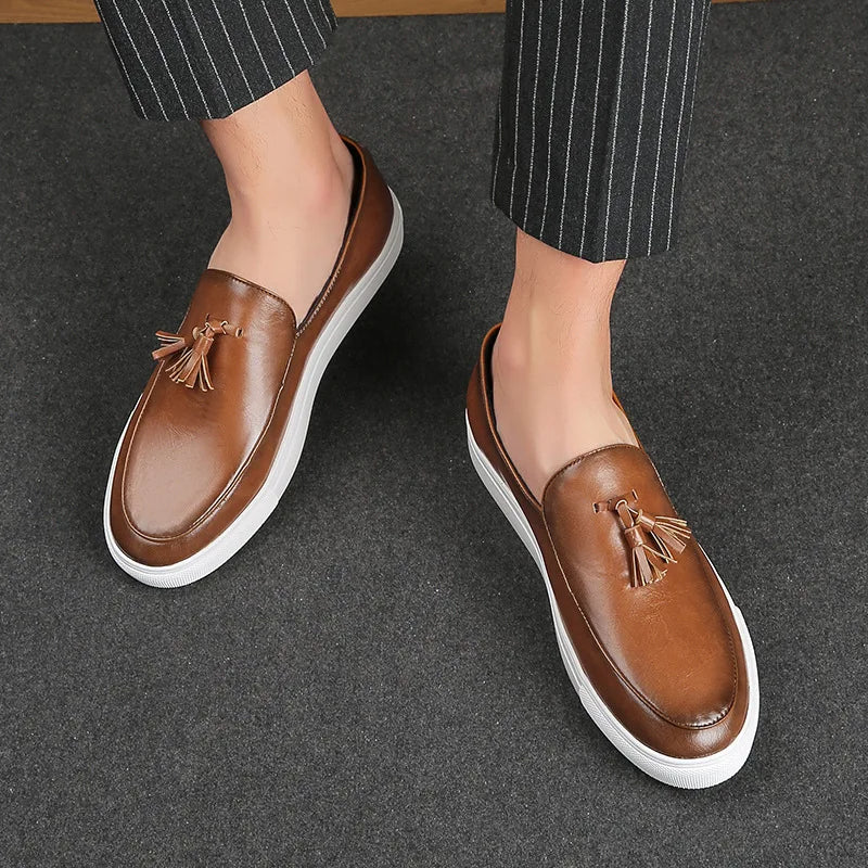 Modern Man Tassel Loafers