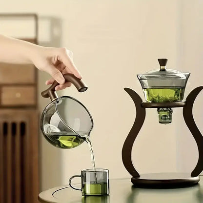 Magnetic Glass Teapot Set with Infuser