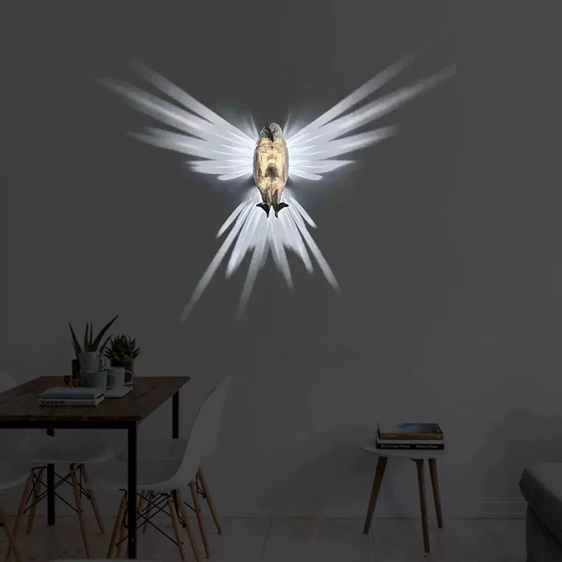 Celestial Owl Projecting Sconce