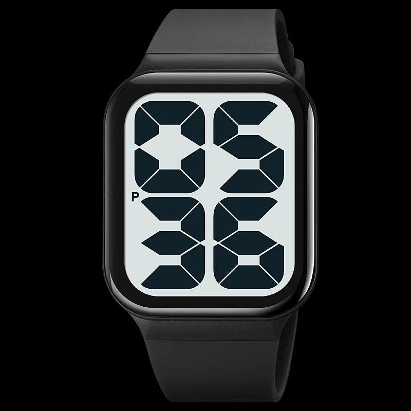 Pure Precision Minimalist Digital Sports Watch