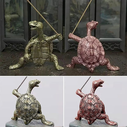 Kung Fu Tortoise Incense Holder