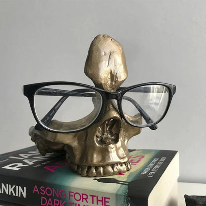 Skull Glasses Holder & Accessory Tray