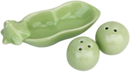 Two Peas In A Pod Salt & Pepper Shaker Set