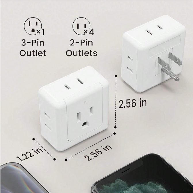 Quick Plug 5-Sided Power Hub