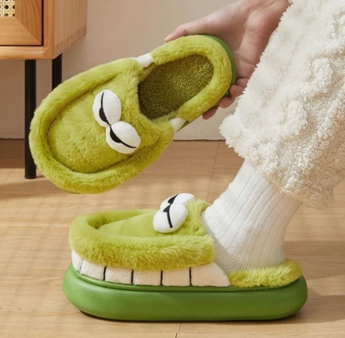 Happy Feet Fuzzy Slippers