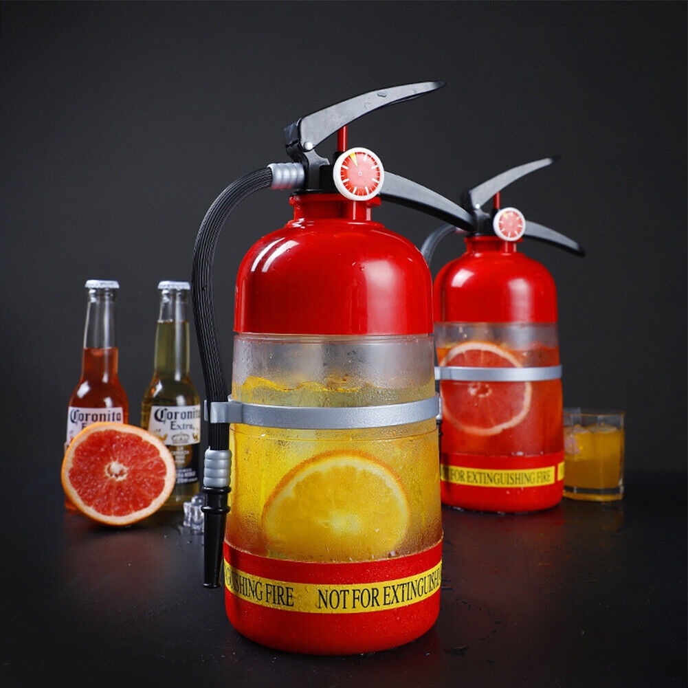 Fire Extinguisher Drink Dispenser