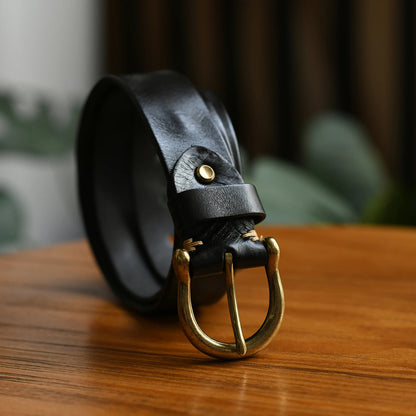 Horseshoe Buckle Belt