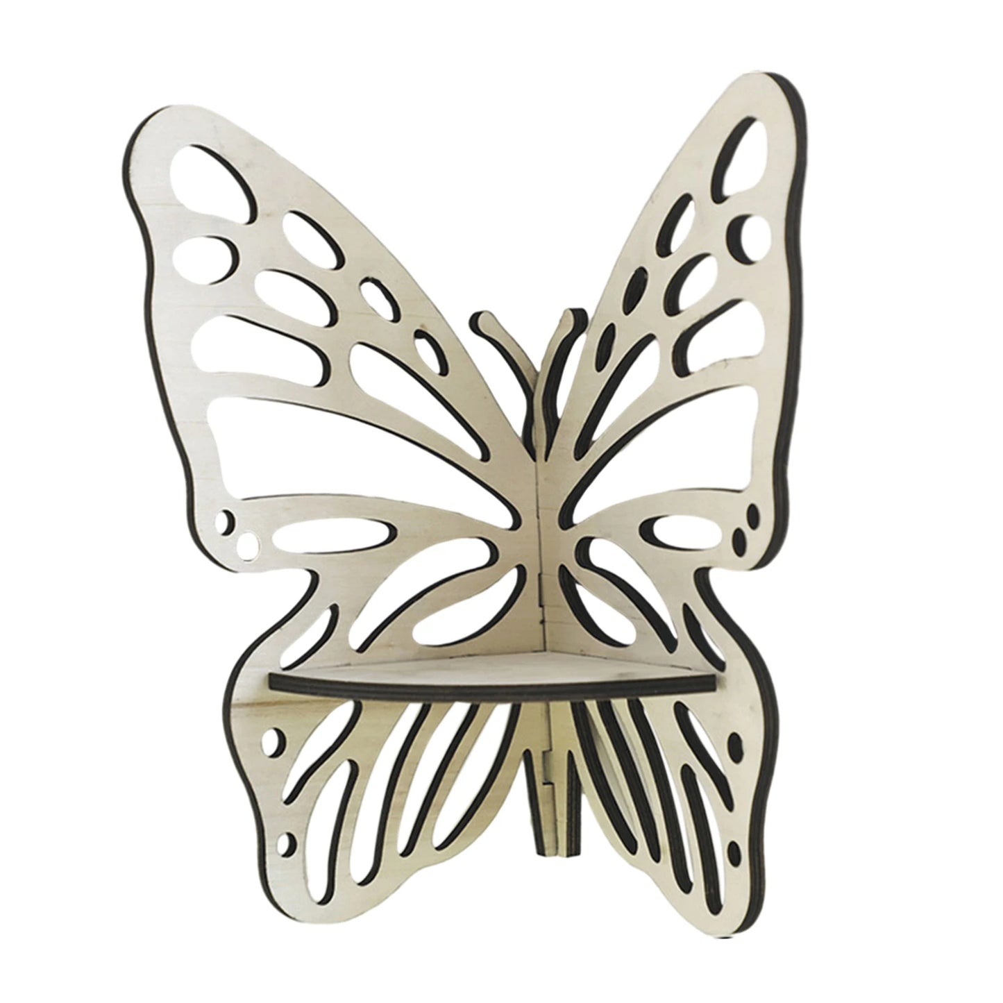 Tranquil Wings Butterfly Wall Shelf