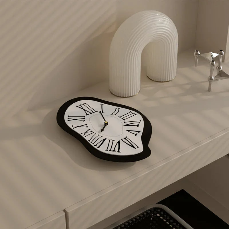 Salvador Dali-Inspired Wall Clock