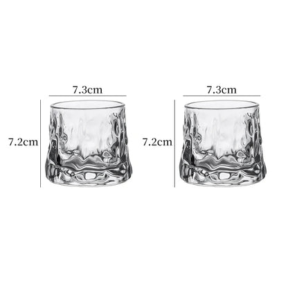 Artisan Whiskey Rotator Glasses