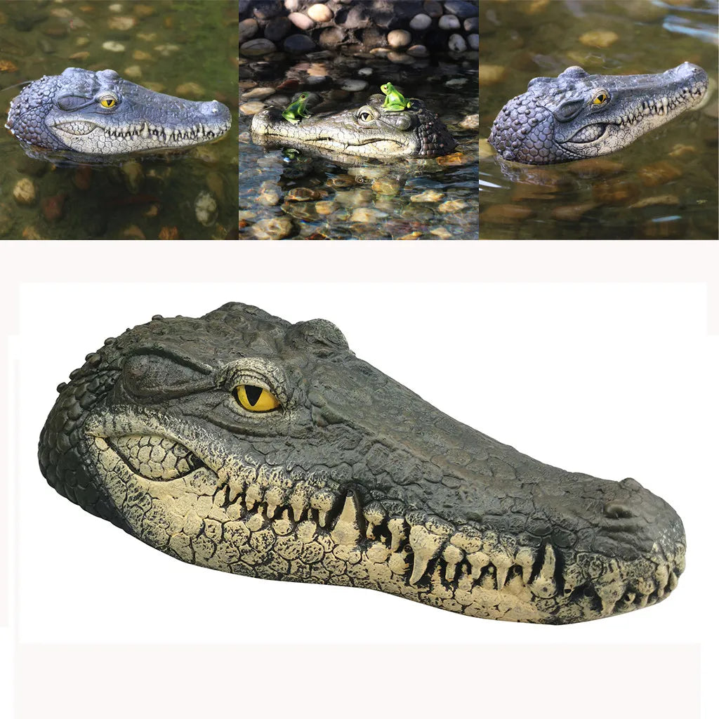 AquaCroc Floating Crocodile Head