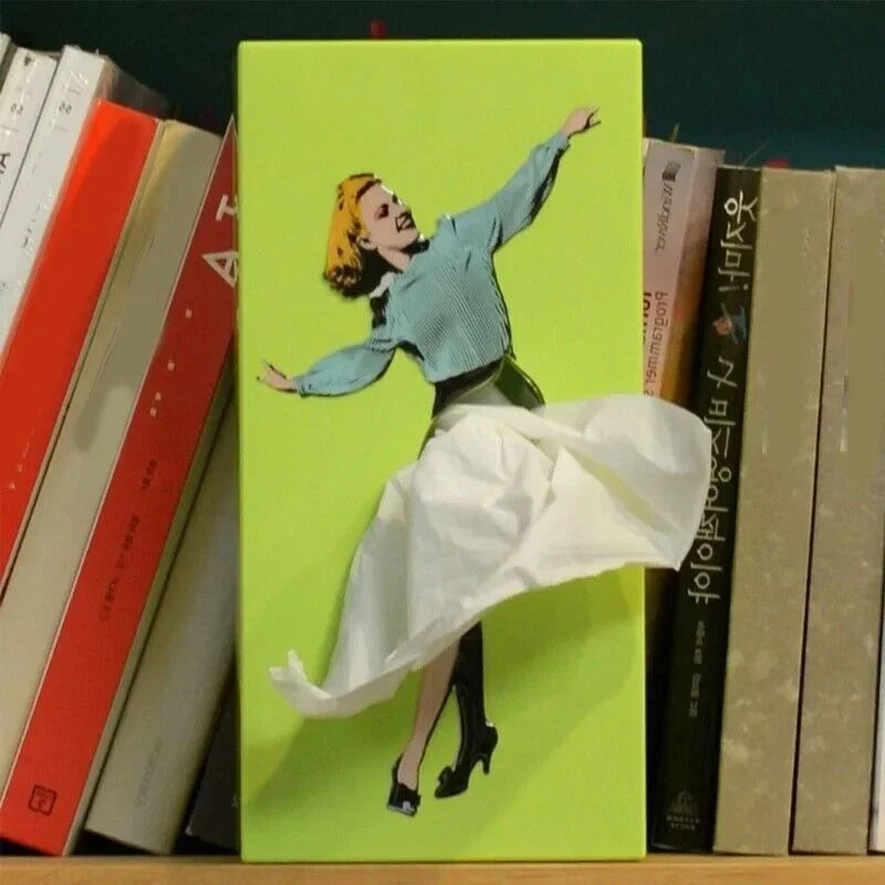 The Original Pin-Up Girl Tissue Box