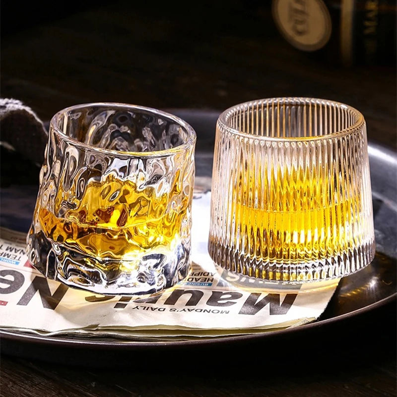 Artisan Whiskey Rotator Glasses