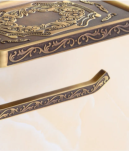 Baroque Elegance Tissue Holder