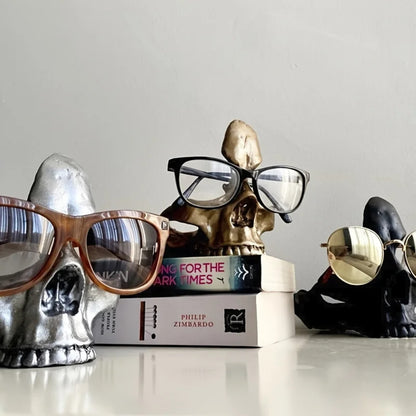 Skull Glasses Holder & Accessory Tray