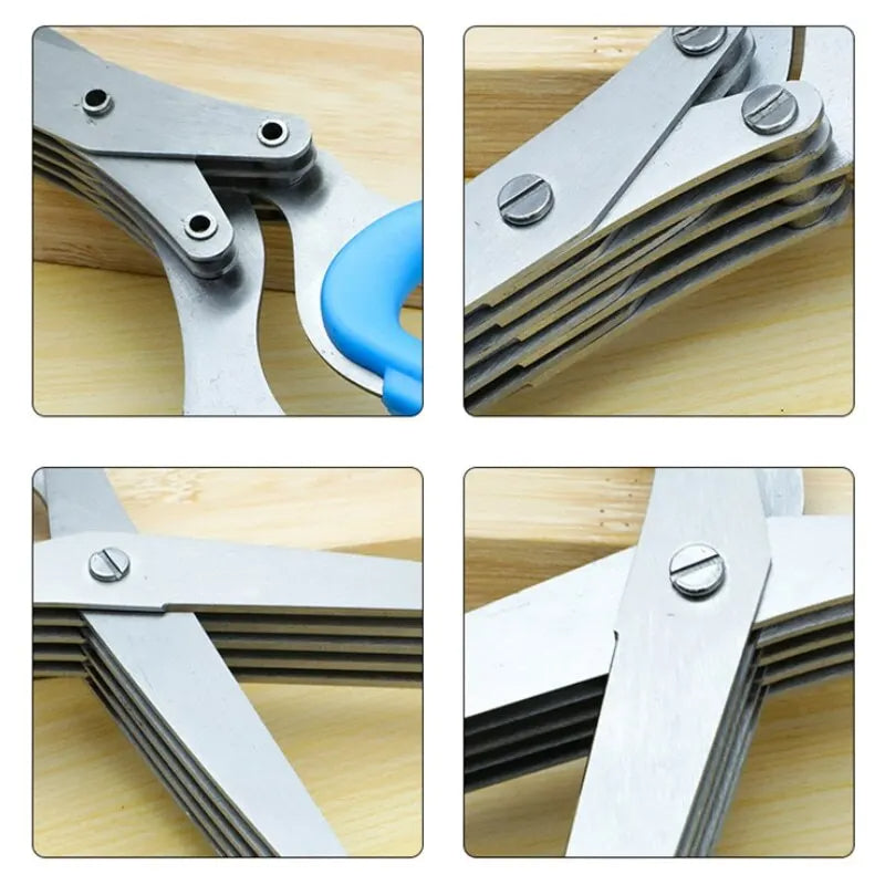 Multilayer Stainless Steel Kitchen Shears