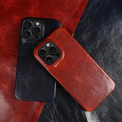 Signature Leather iPhone Shell Case