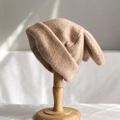 Woolly Bunny Ear Beanie