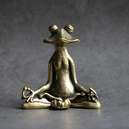 Frog of Reflection Incense Stand