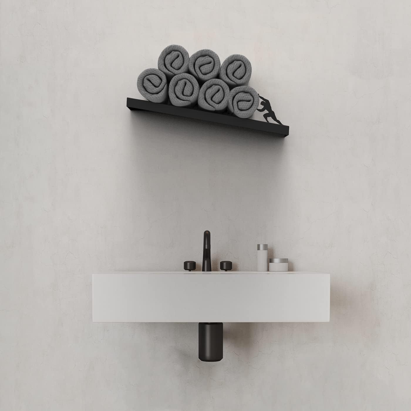 Titan Atlas Bathroom Holder Shelf