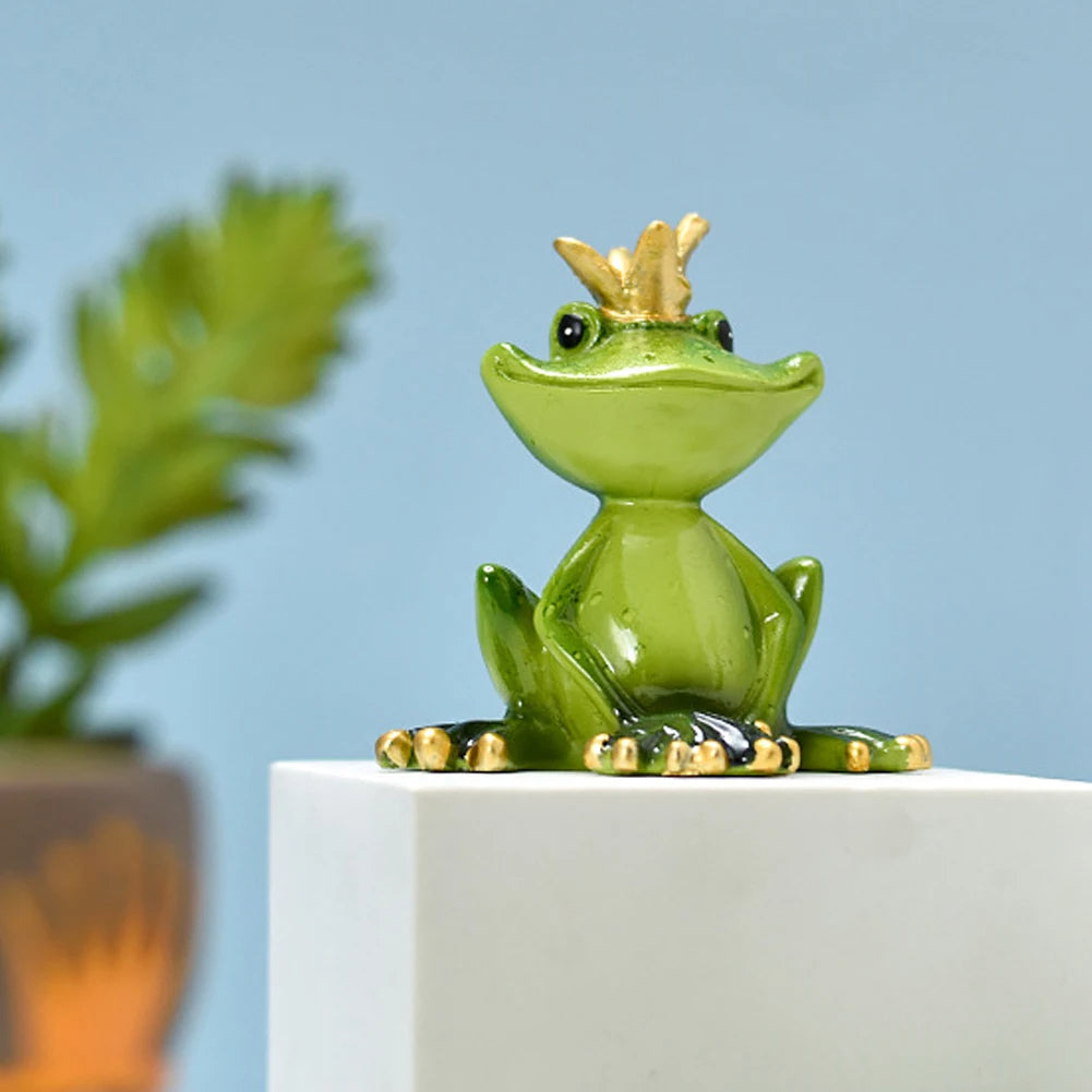 Yoga Frog Figurines