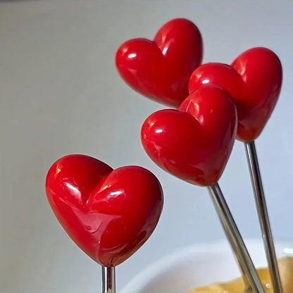 Cupid's Fruit Fork Set