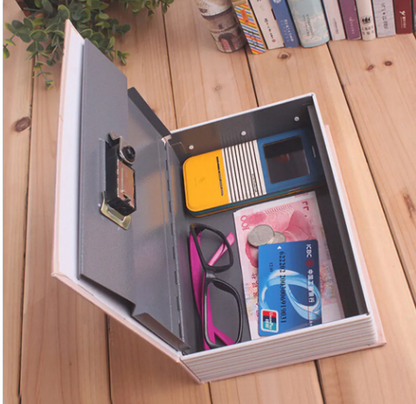 Secret Storage Book Safe with Lock