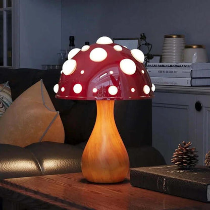 Enchanted Forest Mushroom Lamp