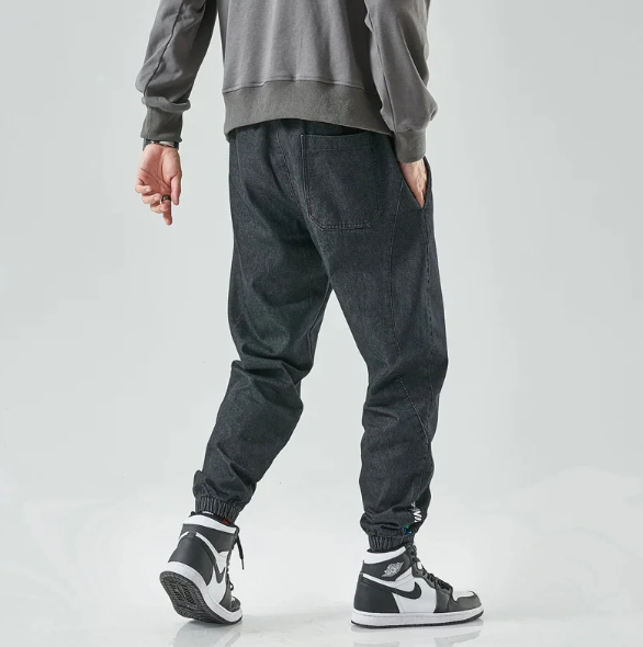 Streetwise Cotton Denim Joggers