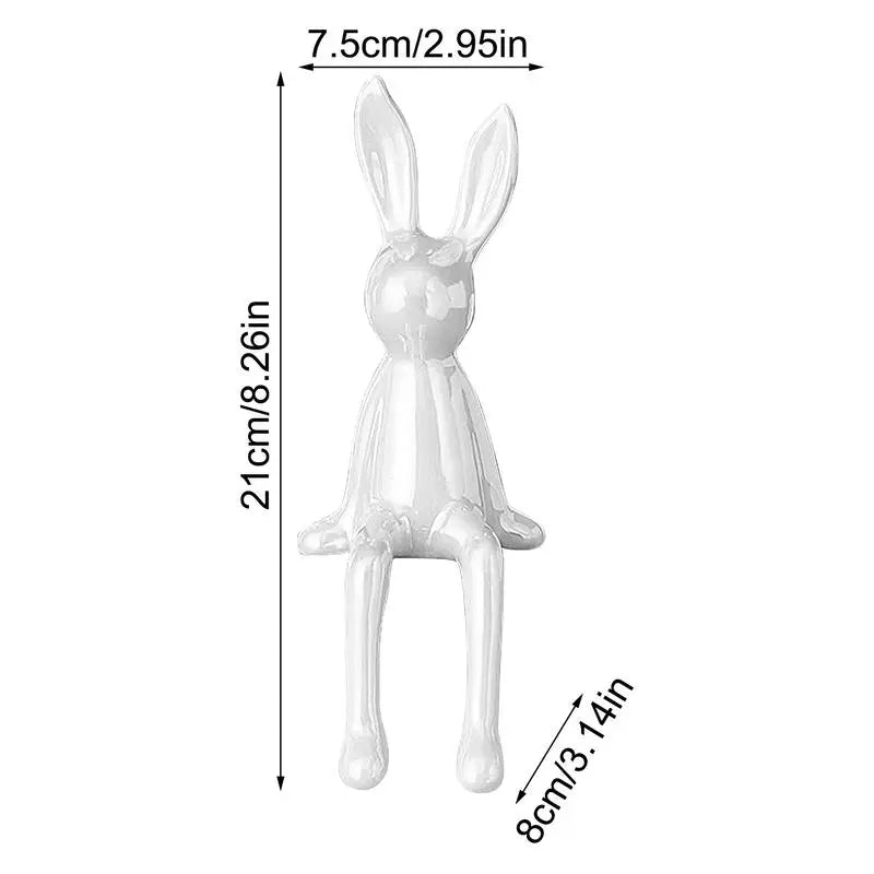 Elegant Rabbit Figurines