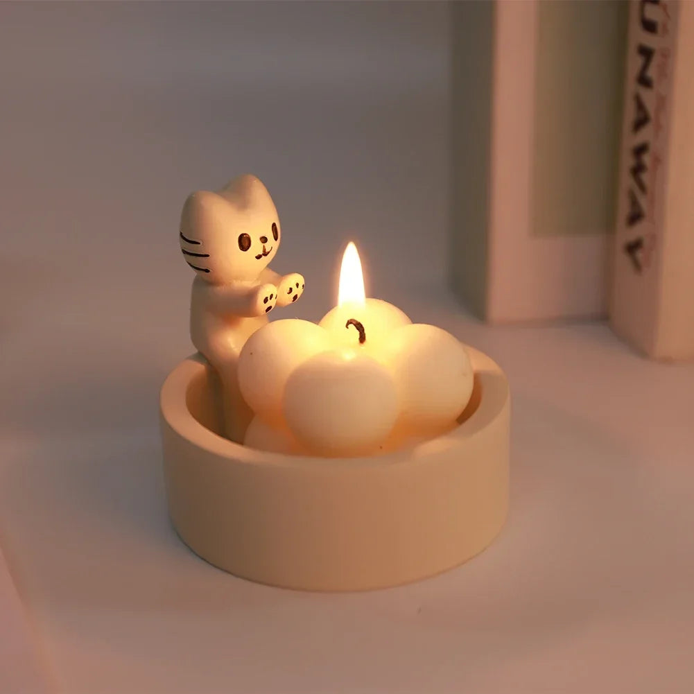 Charming Cat Tealight Holder