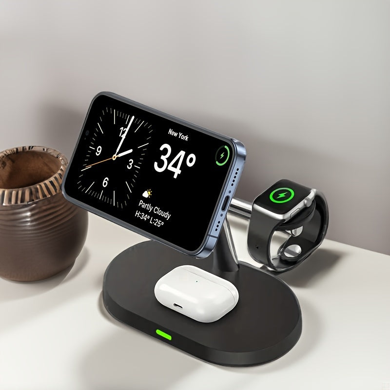 MagDock Elite 3-In-1 Premium Charging Hub