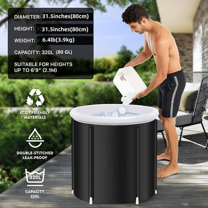 FlexSoak Portable Cold Plunge Ice Bath