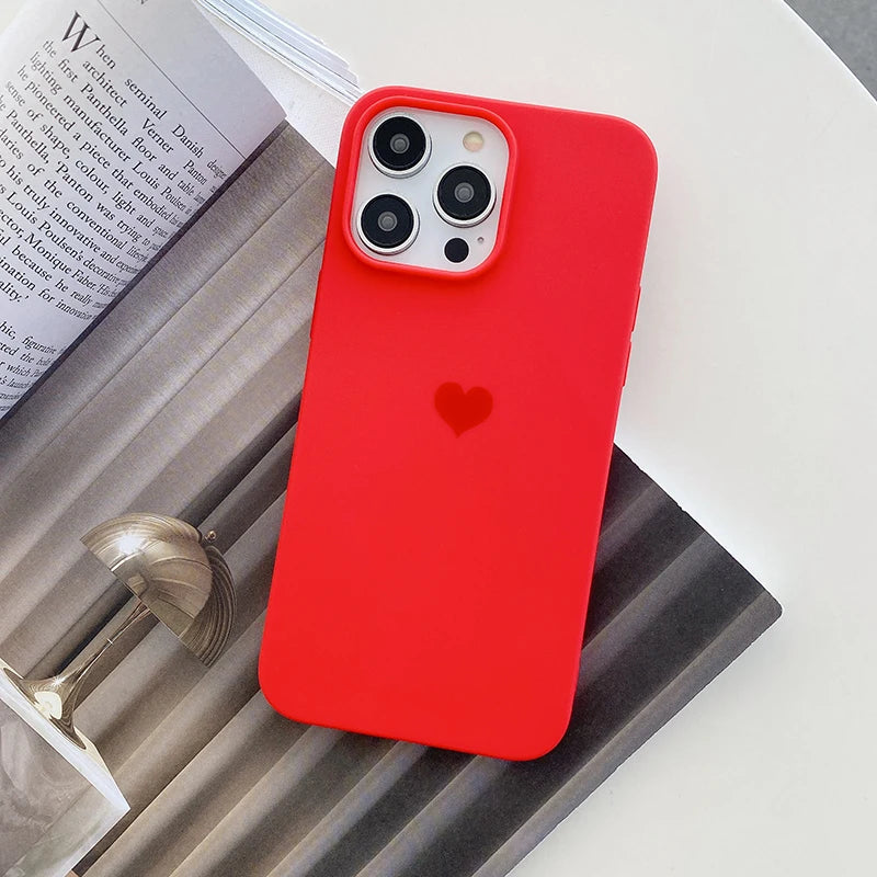 iLove Silicone iPhone Case