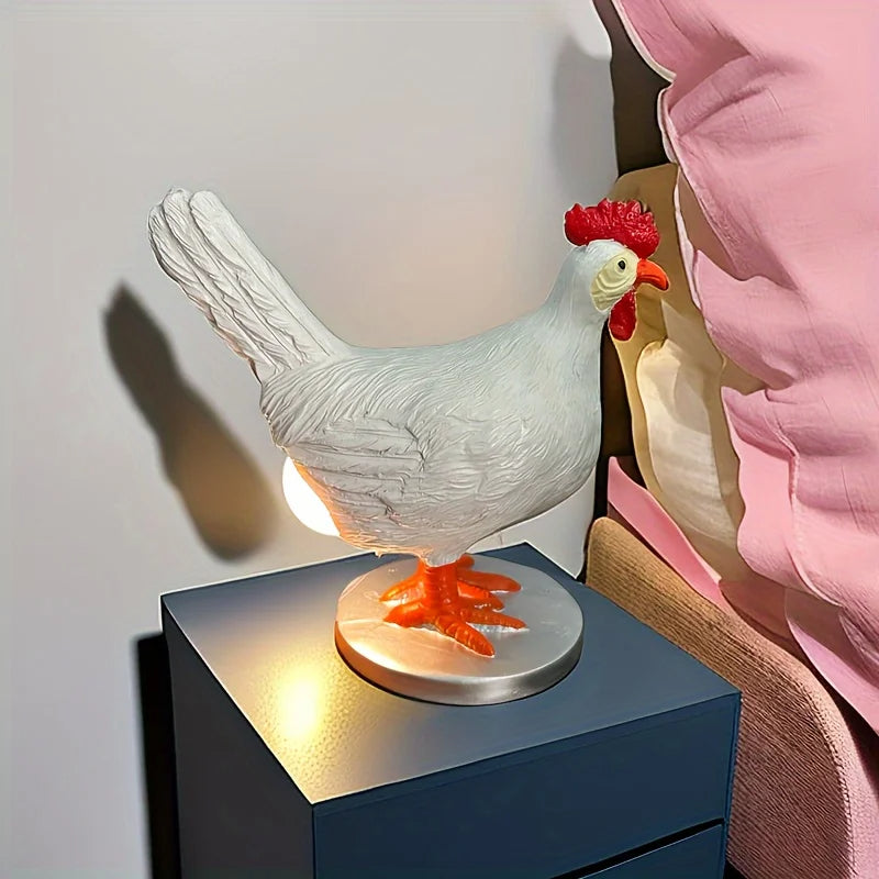 Chicken Or The Egg? Desktop Glow Lamp