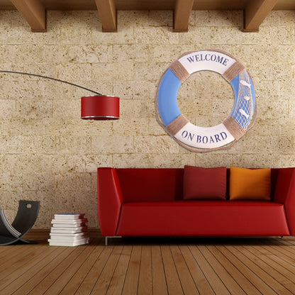 Captain's Welcome Lifebuoy Decor