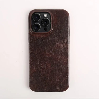 Signature Leather iPhone Shell Case