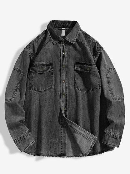 Men's Casual Denim Shirt