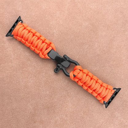 Rugged Timekeeper Paracord Apple Watch Band