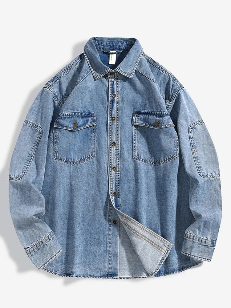 Men's Casual Denim Shirt