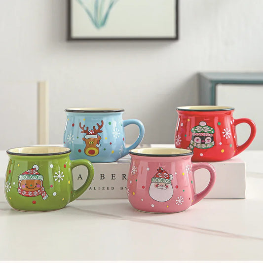 Cozy Christmas Holiday Mugs