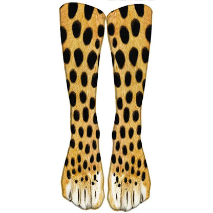 Beastly Threads Animal Print Socks