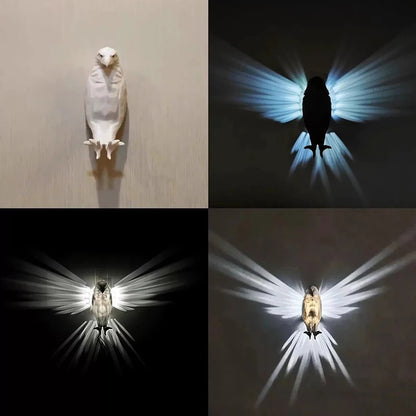 Celestial Owl Projecting Sconce