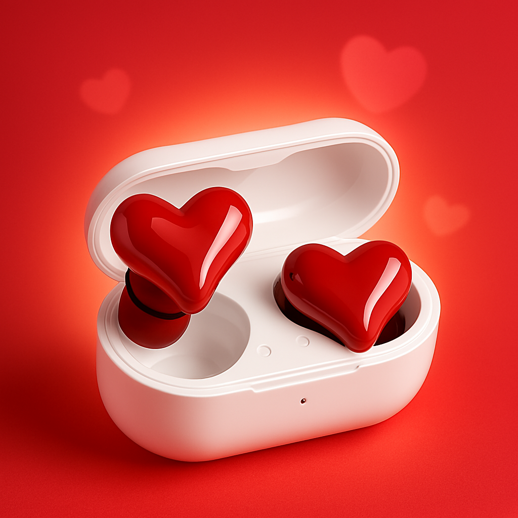 HeartBuds™ Noise Cancelling Wireless Earbuds