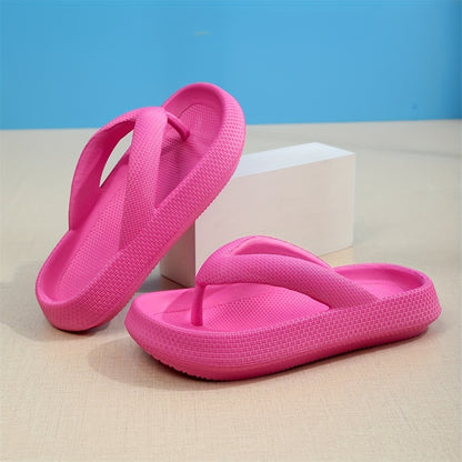 Vibrant Comfort Pillow Flip-Flop Slides