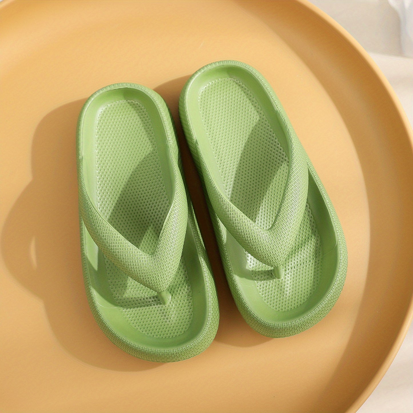 Vibrant Comfort Pillow Flip-Flop Slides