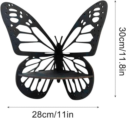 Tranquil Wings Butterfly Wall Shelf