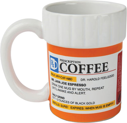 Dr. FeelGood Prescription Coffee Mug