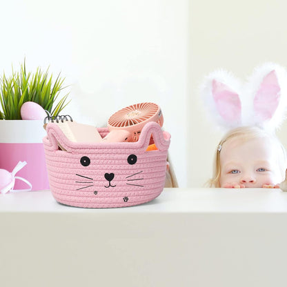 Cute Kitty Storage Baskets